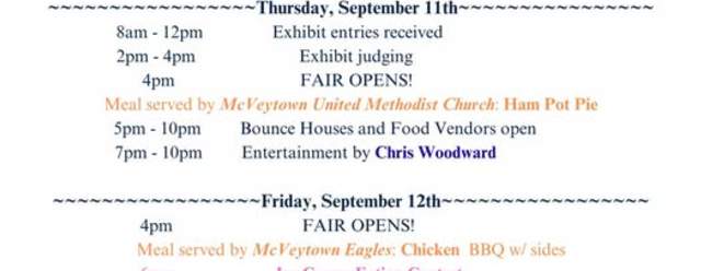 2025 Rothrock Fair
