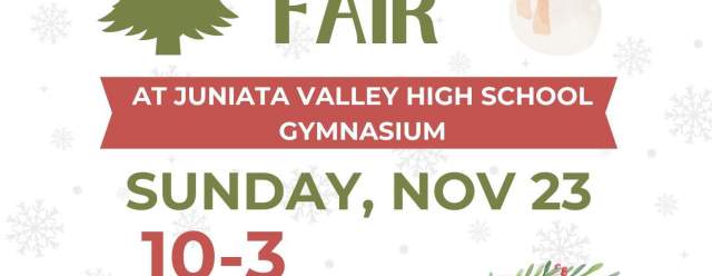 Holiday Craft Fair at Juniata Valley High School