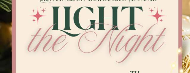 Huntingdon Borough Christmas Tree Lighting in Bryan Park