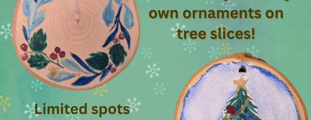 Watercolor Ornament Class at ReCrafted LLC