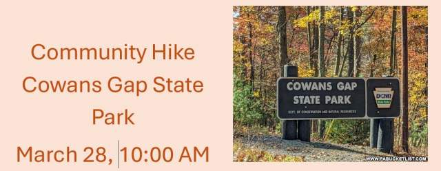 Standing Stone Trail Club's Spring Hike