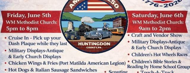 Warriors Mark Area Historical Society America250 Celebration