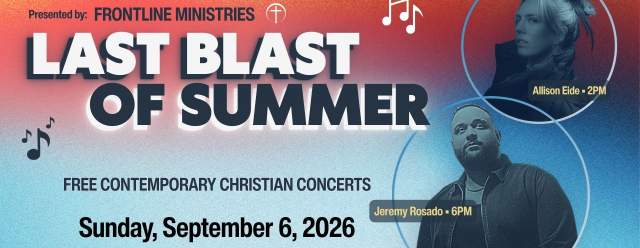 FrontLine Ministries "Last Blast of Summer" at DelGrosso's Amusement Park