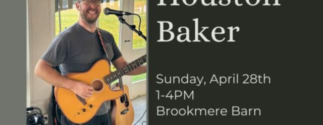 Houston Baker at Brookmere Winery
