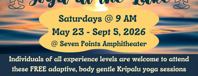 Yoga at the Raystown Lake Amphitheater