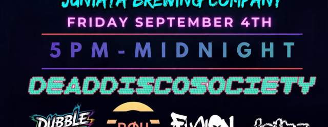 Brewing Up Bass - DJ Party at Juniata Brewing Company