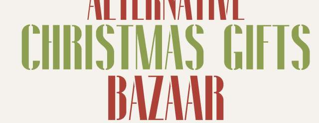 Alternative Christmas Gift Bazaar at the Stone Church of the Brethren