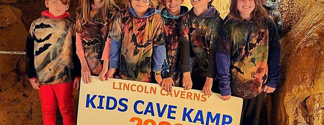 Kids Cave Kamp: Adventurers Kamp at Lincoln Caverns