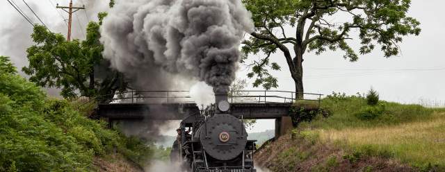 Clash of the Axemen at East Broad Top Railroad