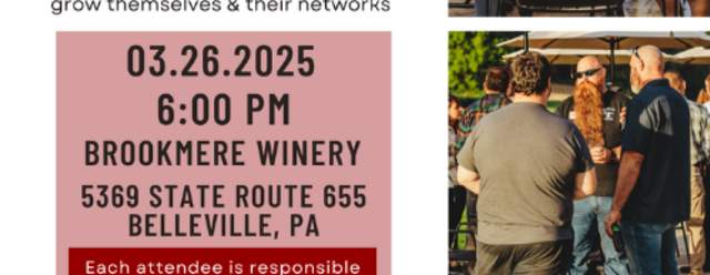 Entrepreneurial Meetup at Brookmere Winery