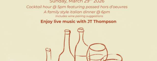 A Taste of Italy Dinner at Brookmere Winery