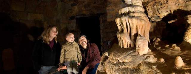 Come to the Dark Side: Blacklight Adventures at Lincoln Caverns