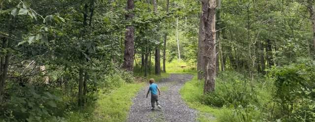 Parent and Child Nature Walk at Shaver's Creek Environmental Center