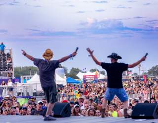 Pat at XRoads41 Music Festival in Oshkosh, Wisconsin