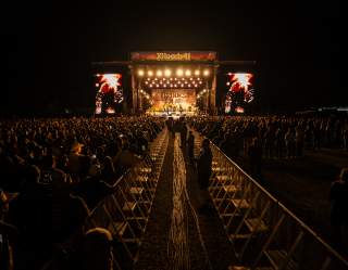 Brooks and Dunn perform at XRoads41 music festival in summer of 2024.
