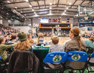 Wisconsin Herd Basketball Crowd