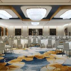 A rendering of the ballroom planned at Wind Creek® Bethlehem