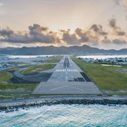 SXM Airport Runway