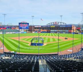 Reading Fightin Phils Home Game with Post Game Fireworks