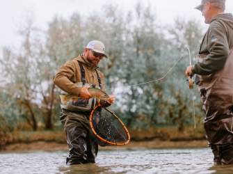 Fishing the North Platte River