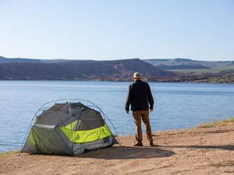 Camping at Alcova 2