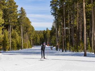 Nordic Skiing on Casper Mountain