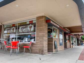 Old sodas, shakes and malts as well as ice cream and cheese cakes served at the historical Rialto building in Downtown Casper
