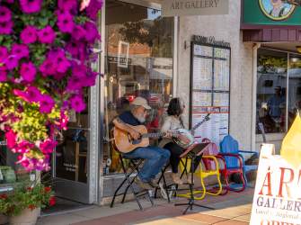 art walk musicians