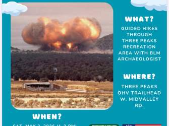 Archaeologist Guided Hike in Three Peaks