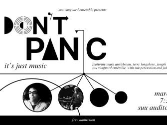 SUU Vanguard Ensemble presents Don't Panic, It's Just Music