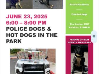 Police Dogs & Hot Dogs in the Park