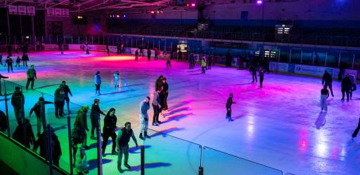 Skating at Guildford Spectrum