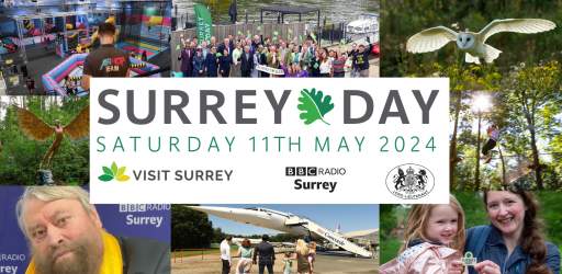 Surrey Day Banner with images