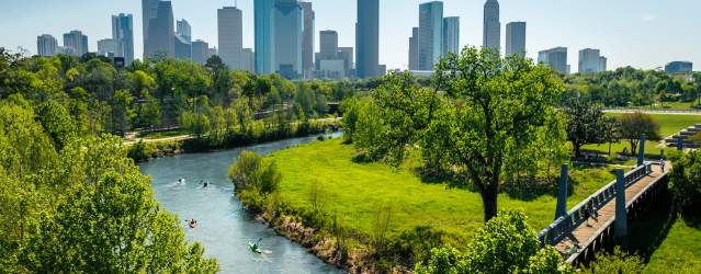 Buffalo Bayou Skyline