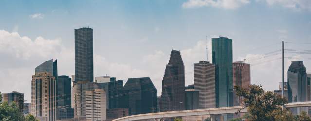 Copy of houston skyline bayou