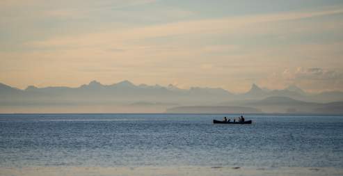 Paddling Through Nanaimo