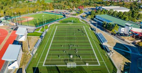 Tourism Nanaimo Sports Turf Field Stadium District