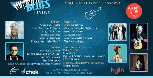 Nanaimo Blues Festival - 20th Anniversary!
