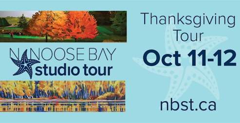 Nanoose Bay Studio Tour - Thanksgiving Tour