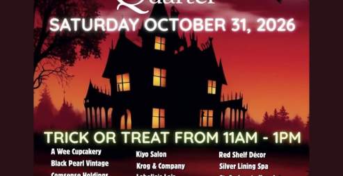 Halloween Trick or Treating in the Old City Quarter