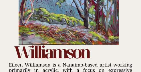 Feature artist - Eileen Williamson - show opening