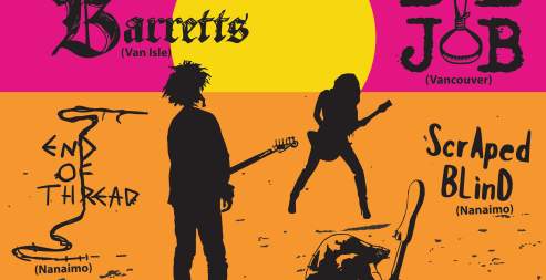 The Endless (Punk) Summer - All Ages -  The Grinning Barretts, Die Job, End of Thread, Scraped Blind