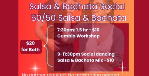 Cumbia Workshop + Dance social