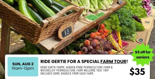 GERTIE Farm Tour of Gabriola