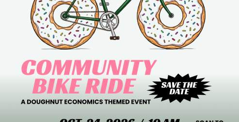Global Donut Days, On Two Wheels