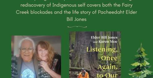 LISTENING ONCE AGAIN TO OUR GREAT MOTHER: Book Launch with Elder Bill Jones and Karen Moe