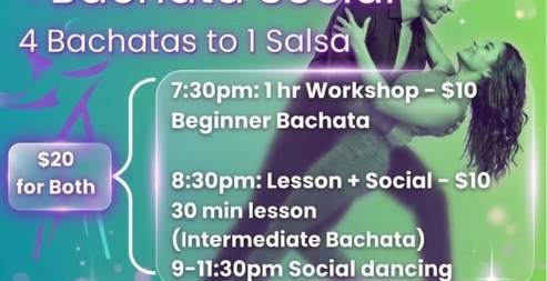 Bachata Workshop & Social
