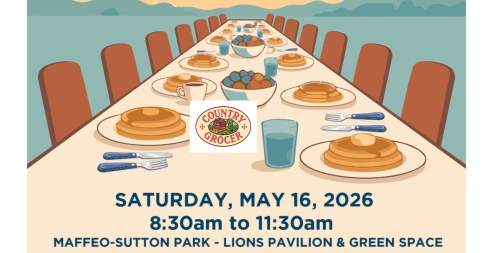 One Table, One Nanaimo: Community Pancake Breakfast