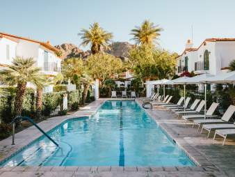 Zoom with a view at one of many pools at La Quinta Resort