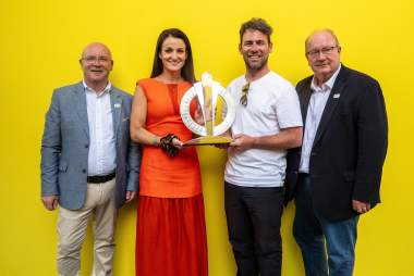 Road to Manchester Begins as Tour de France Trophy Arrives in Britain
